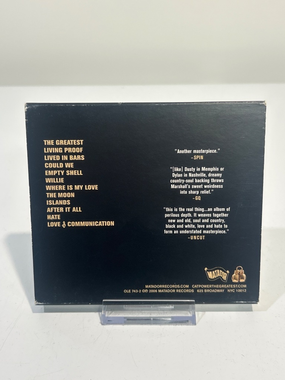🤯5 for $20🤯 Cat Power “The Greatest” CD [Pop Rock] - Picture 2 of 5